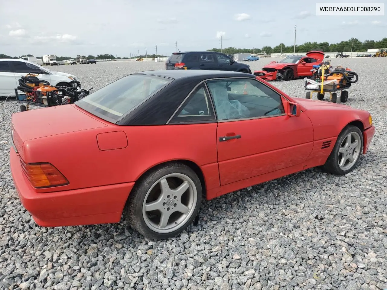 1990 Mercedes-Benz 500 Sl VIN: WDBFA66E0LF008290 Lot: 59951625