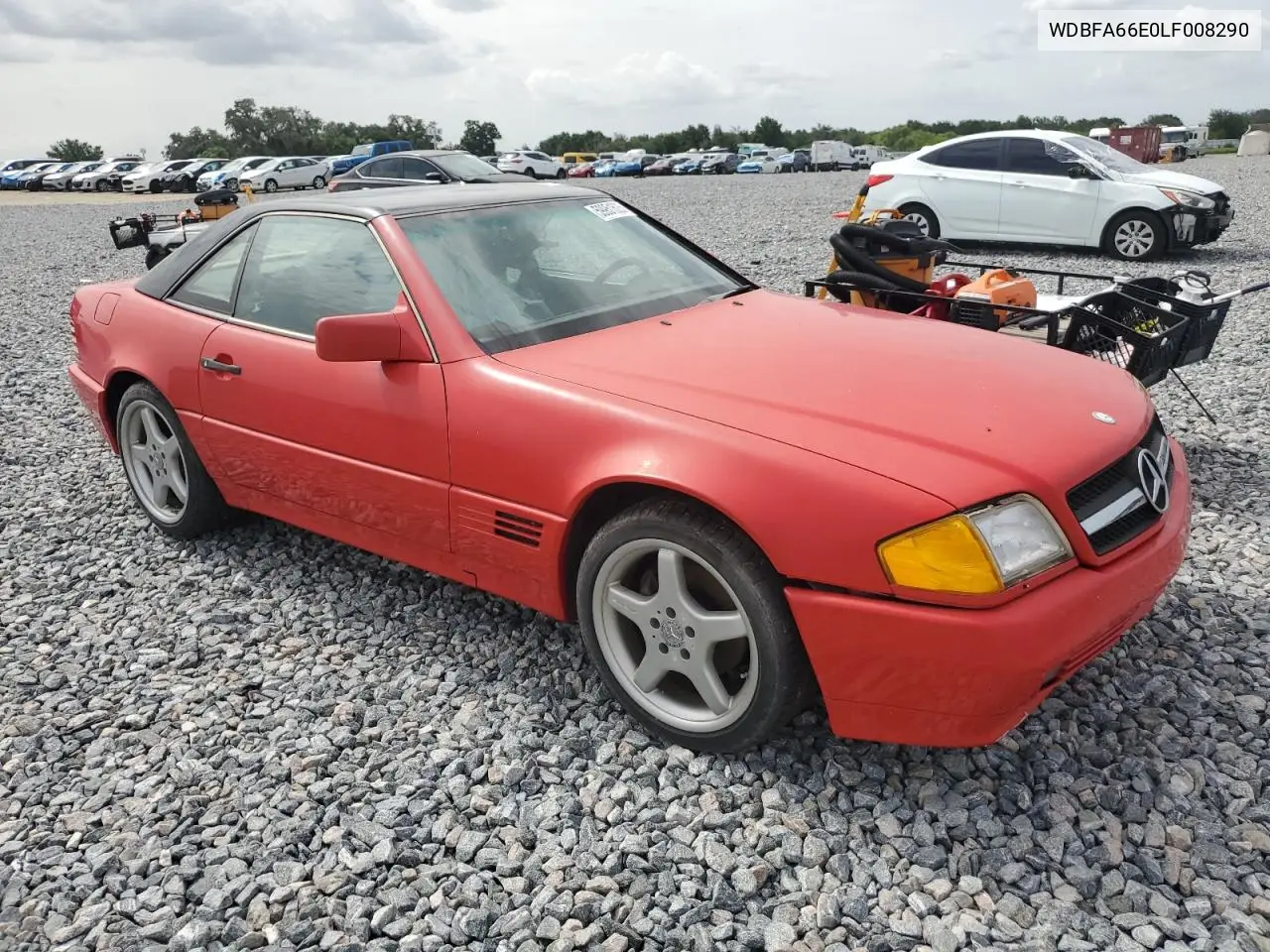1990 Mercedes-Benz 500 Sl VIN: WDBFA66E0LF008290 Lot: 59951625