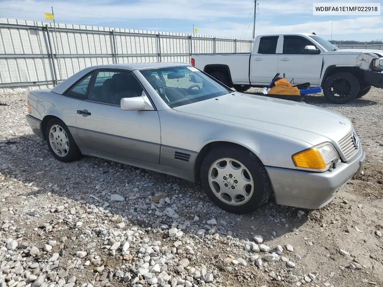 1991 Mercedes-Benz 300 Sl VIN: WDBFA61E1MF022918 Lot: 46788785