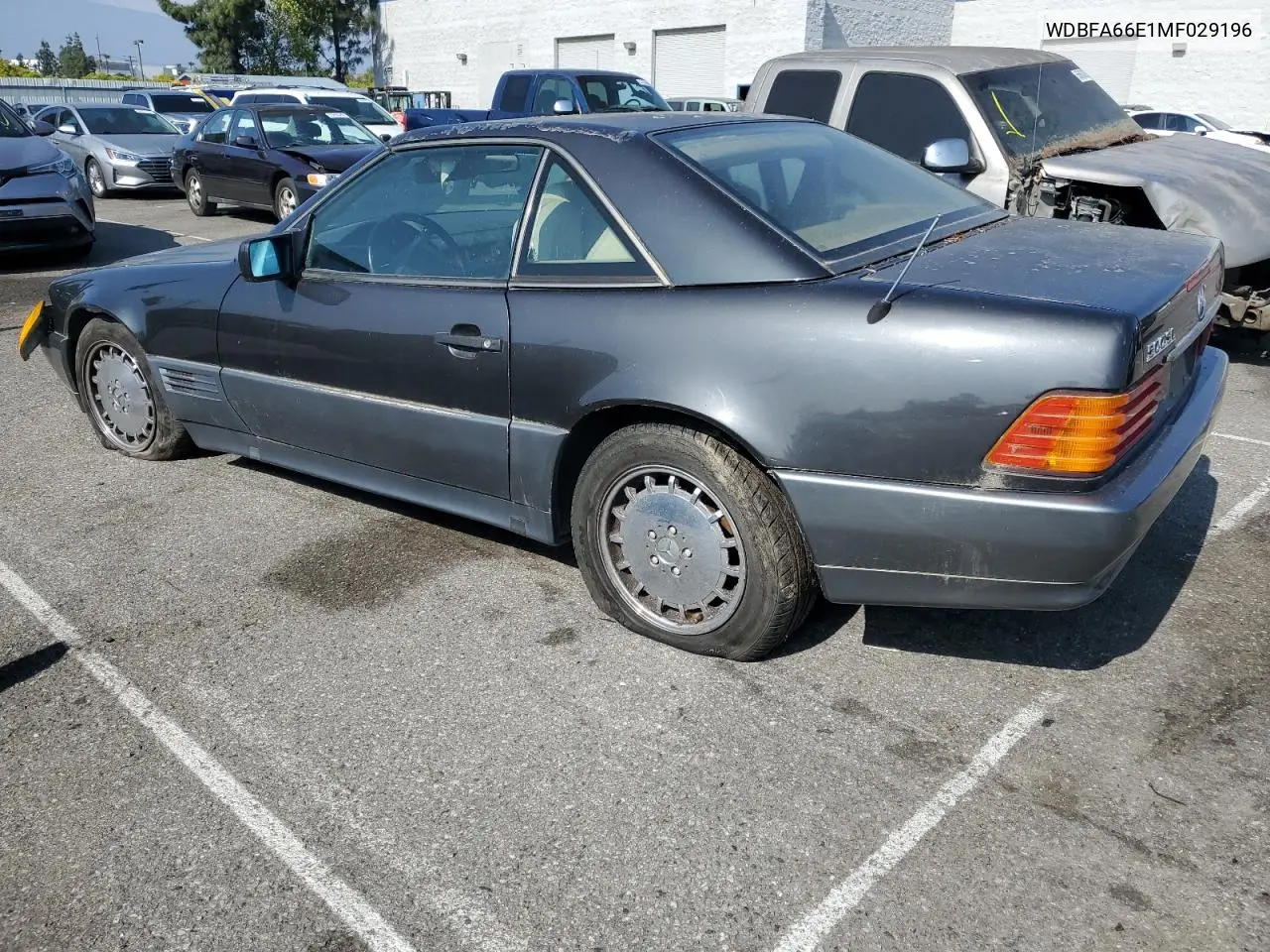 1991 Mercedes-Benz 500 Sl VIN: WDBFA66E1MF029196 Lot: 55538845