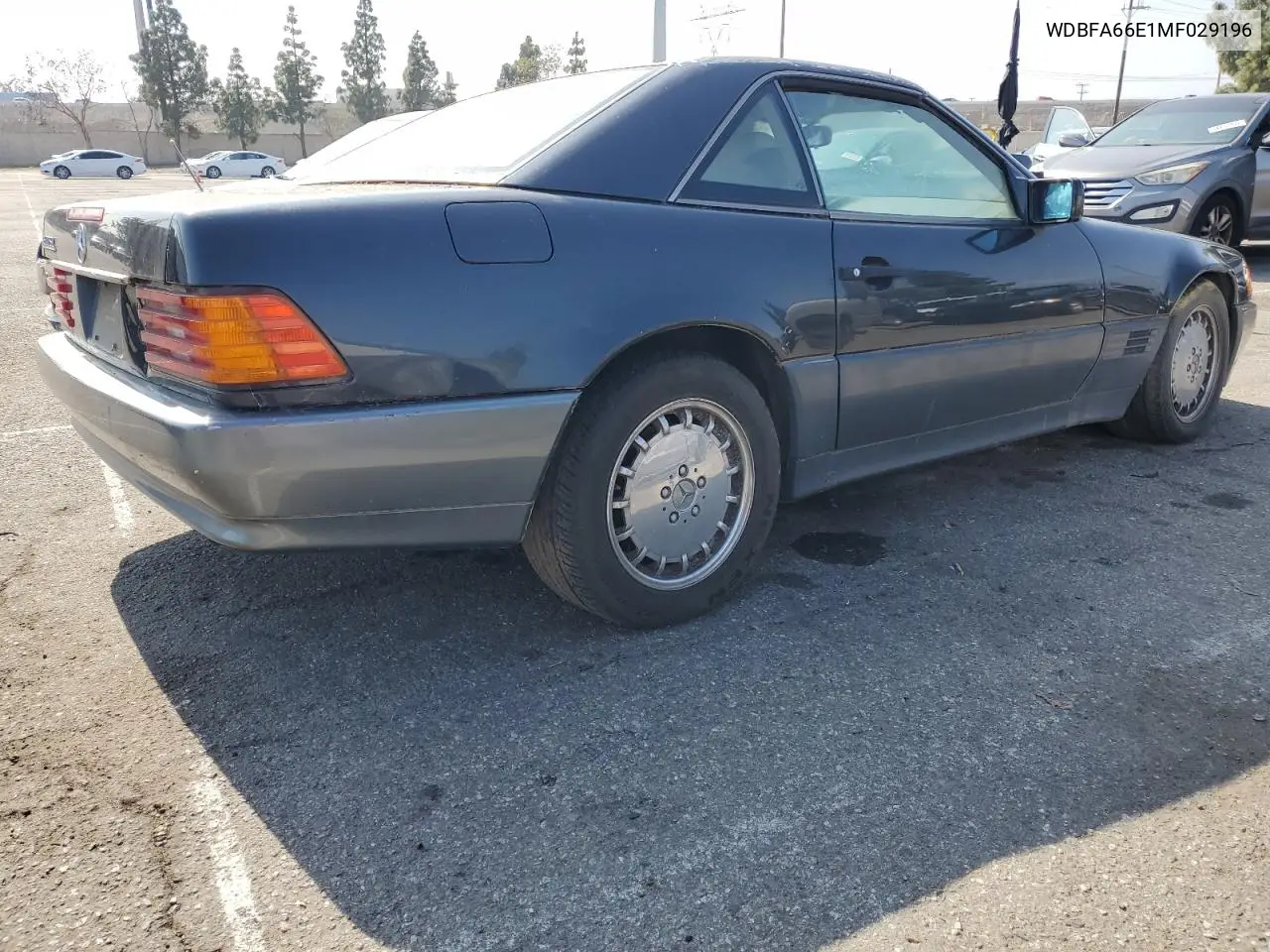 1991 Mercedes-Benz 500 Sl VIN: WDBFA66E1MF029196 Lot: 55538845