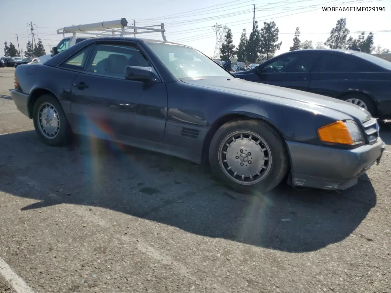1991 Mercedes-Benz 500 Sl VIN: WDBFA66E1MF029196 Lot: 55538845