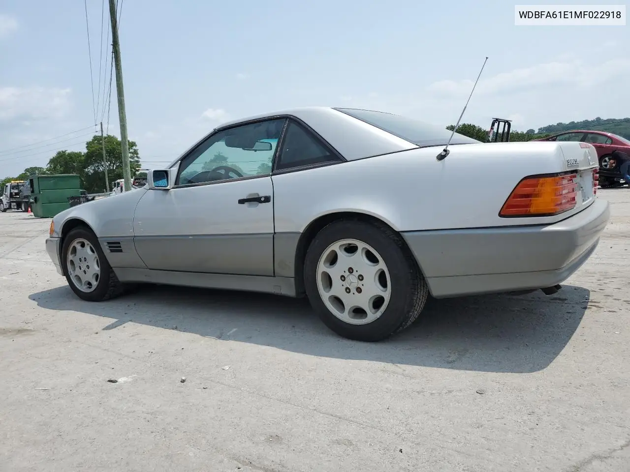 1991 Mercedes-Benz 300 Sl VIN: WDBFA61E1MF022918 Lot: 59778685