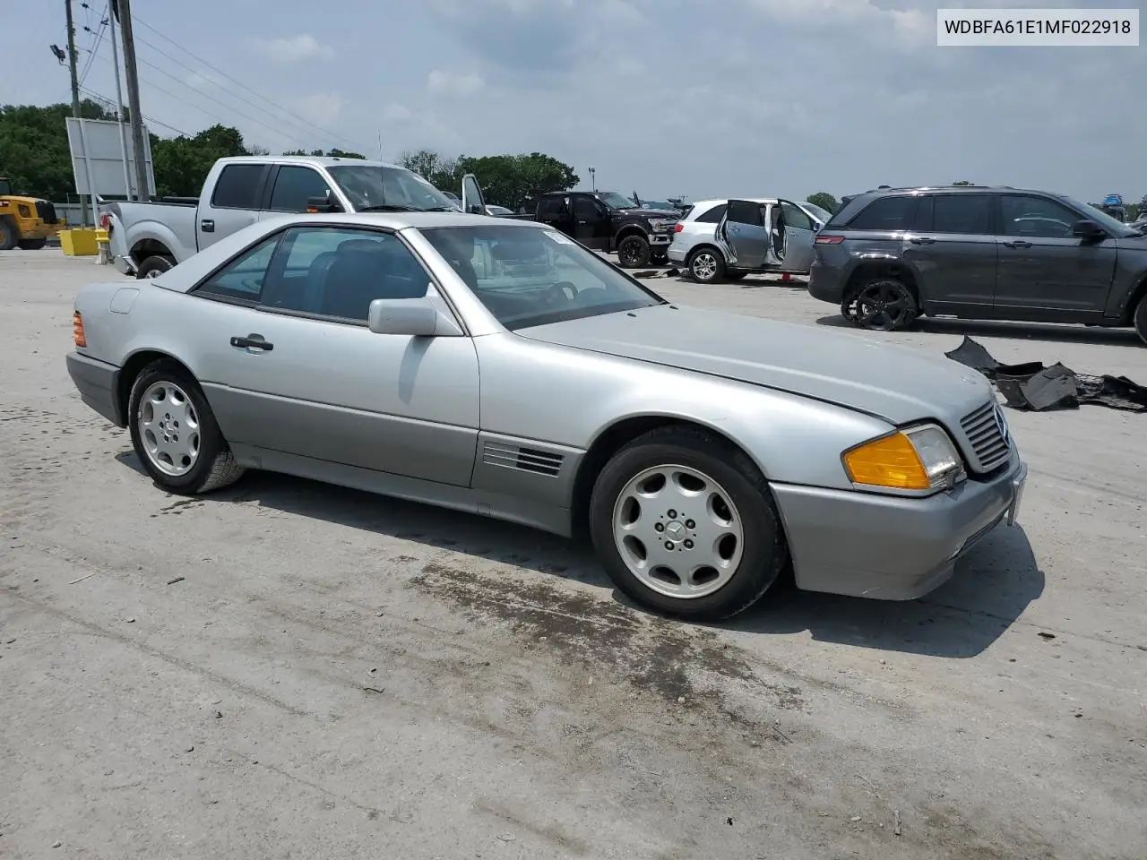 1991 Mercedes-Benz 300 Sl VIN: WDBFA61E1MF022918 Lot: 59778685