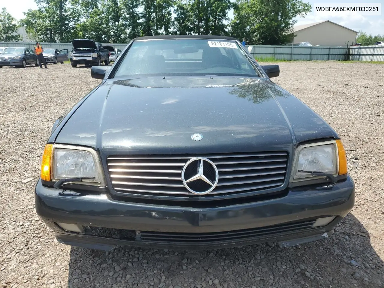 1991 Mercedes-Benz 500 Sl VIN: WDBFA66EXMF030251 Lot: 62161105