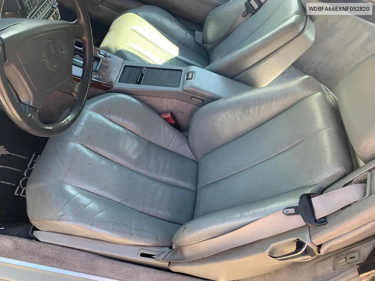 1992 Mercedes-Benz 500 Sl VIN: WDBFA66EXNF052820 Lot: 55408835