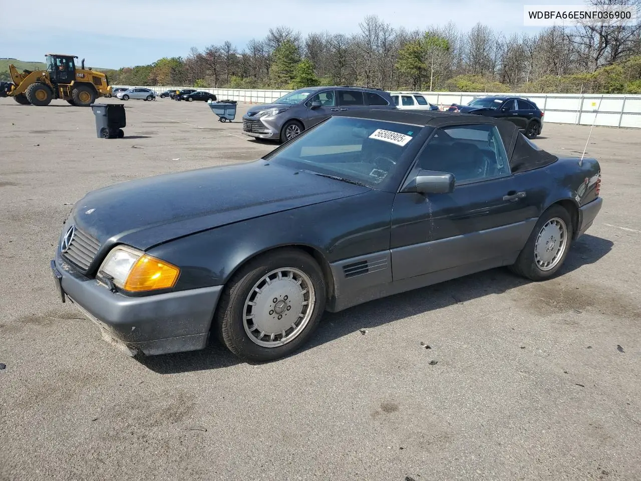 1992 Mercedes-Benz 500 Sl VIN: WDBFA66E5NF036900 Lot: 56508905