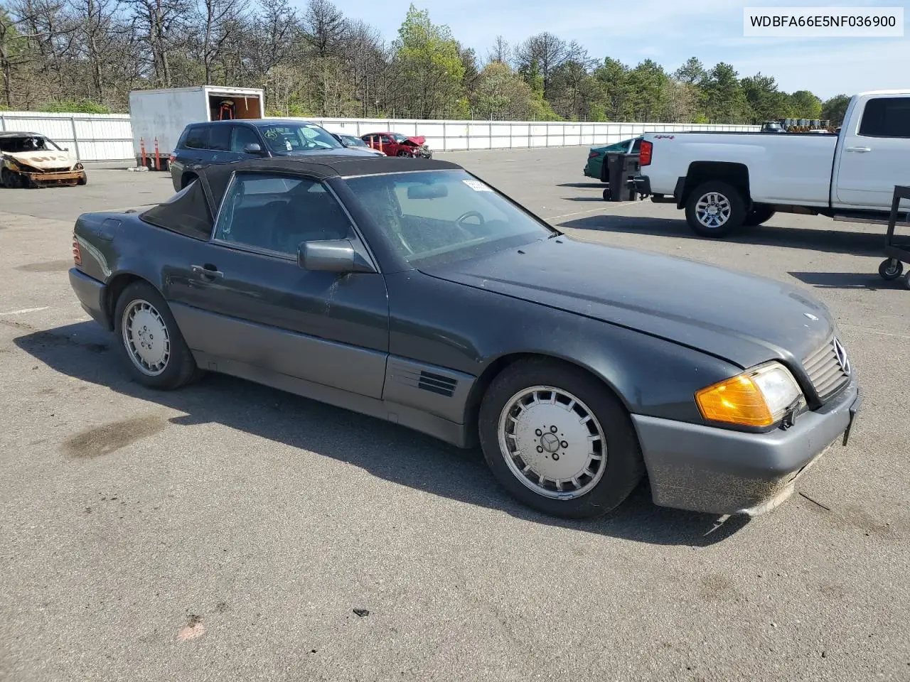 1992 Mercedes-Benz 500 Sl VIN: WDBFA66E5NF036900 Lot: 56508905