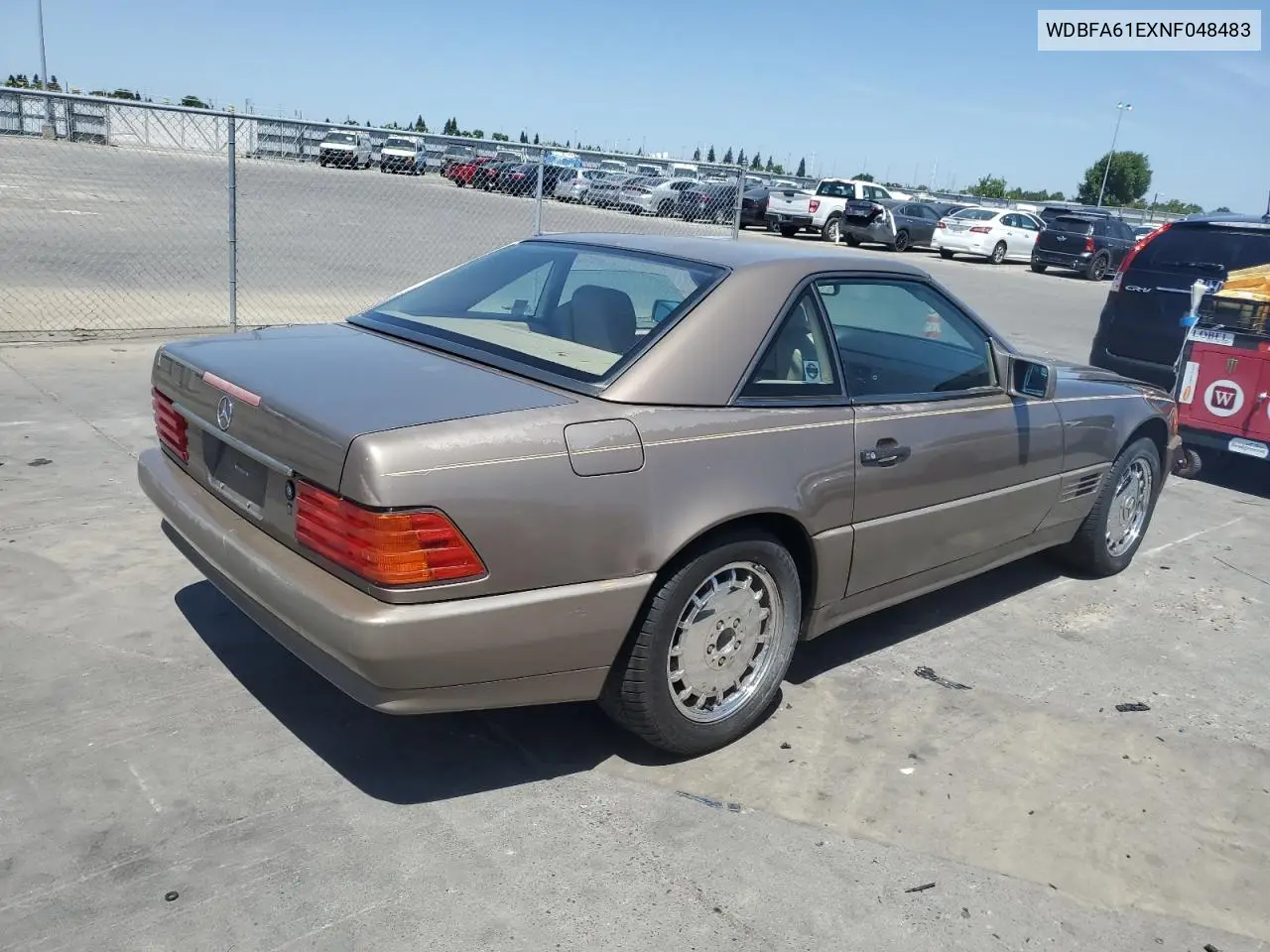 1992 Mercedes-Benz 300 Sl VIN: WDBFA61EXNF048483 Lot: 58820395