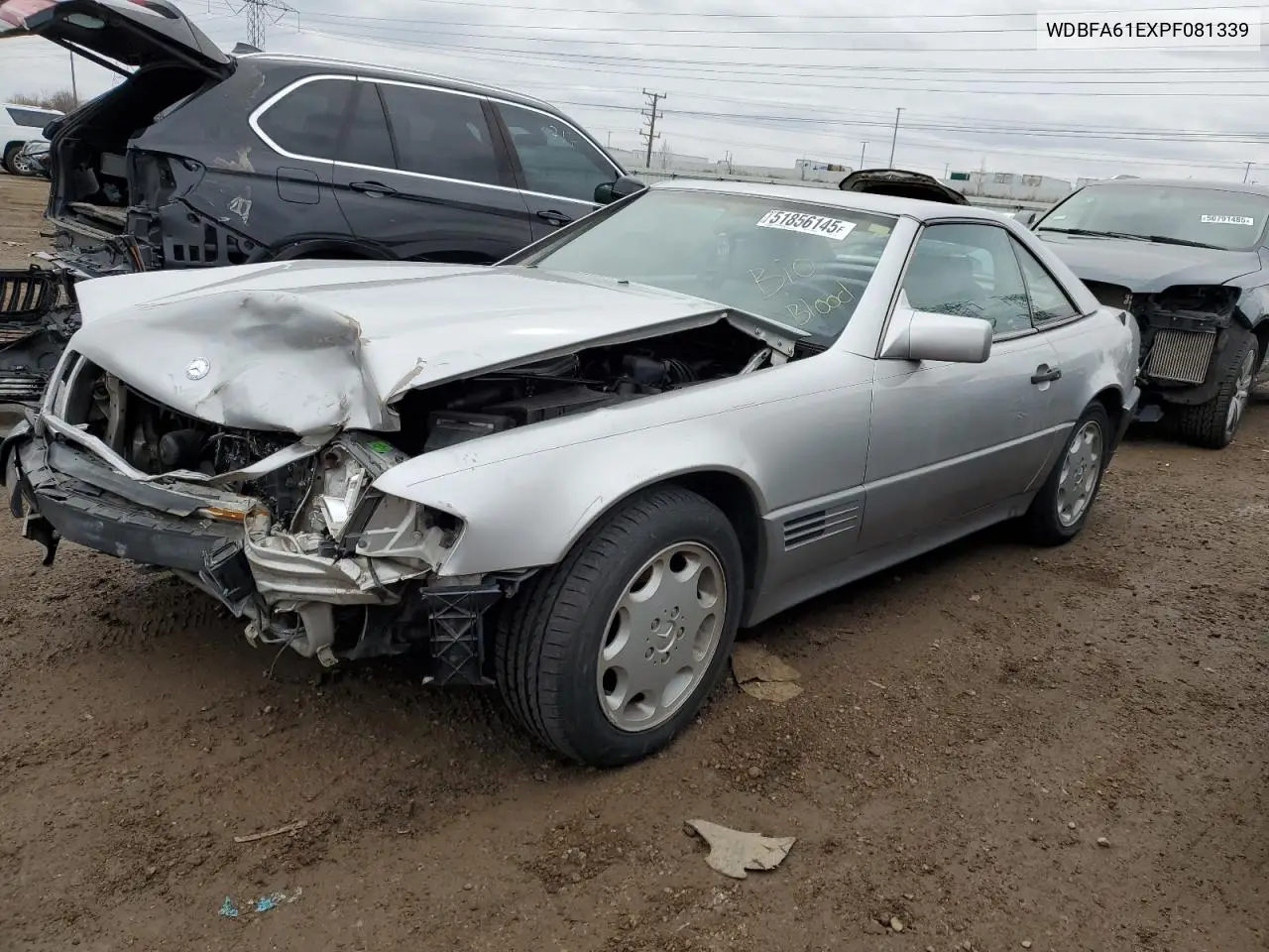 1993 Mercedes-Benz 300 Sl VIN: WDBFA61EXPF081339 Lot: 51856145