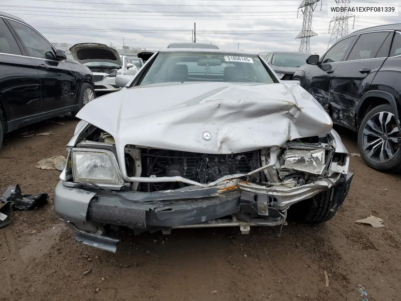 1993 Mercedes-Benz 300 Sl VIN: WDBFA61EXPF081339 Lot: 51856145