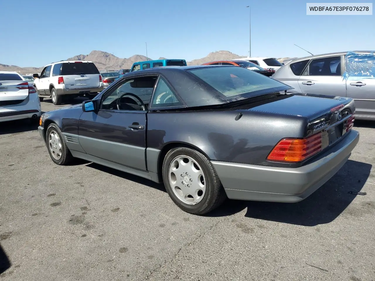 1993 Mercedes-Benz 500 Sl VIN: WDBFA67E3PF076278 Lot: 55674165