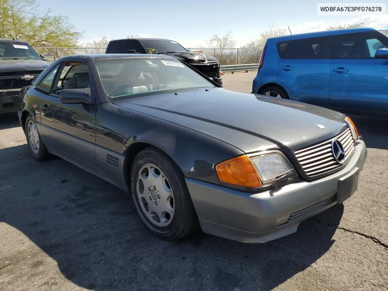 1993 Mercedes-Benz 500 Sl VIN: WDBFA67E3PF076278 Lot: 55674165
