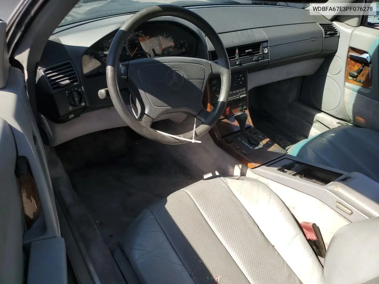 1993 Mercedes-Benz 500 Sl VIN: WDBFA67E3PF076278 Lot: 55674165
