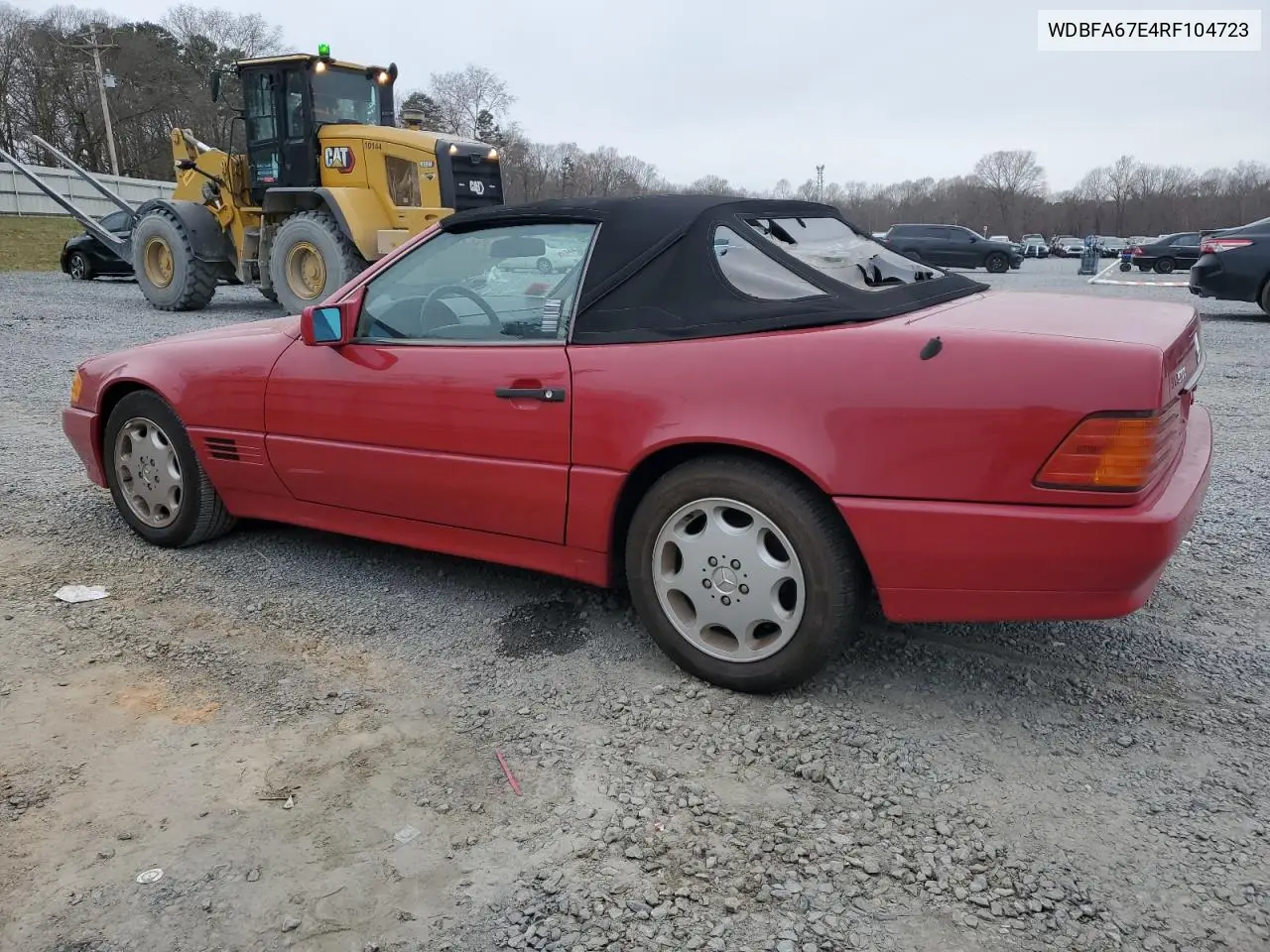 1994 Mercedes-Benz Sl 500 VIN: WDBFA67E4RF104723 Lot: 48371075
