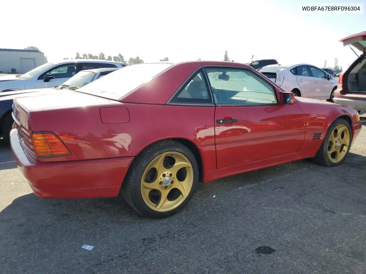1994 Mercedes-Benz Sl 500 VIN: WDBFA67E8RF096304 Lot: 52982185