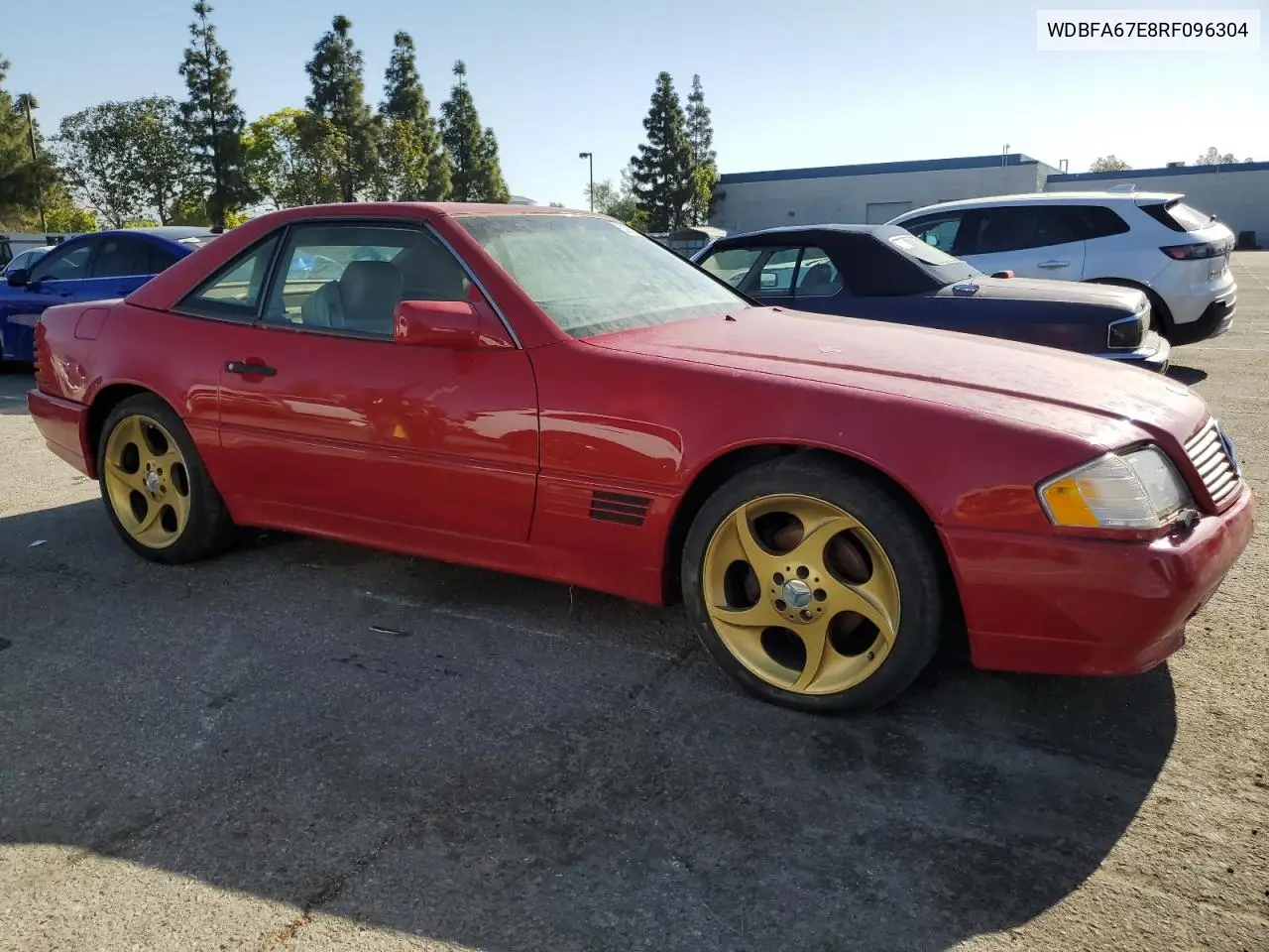 1994 Mercedes-Benz Sl 500 VIN: WDBFA67E8RF096304 Lot: 52982185