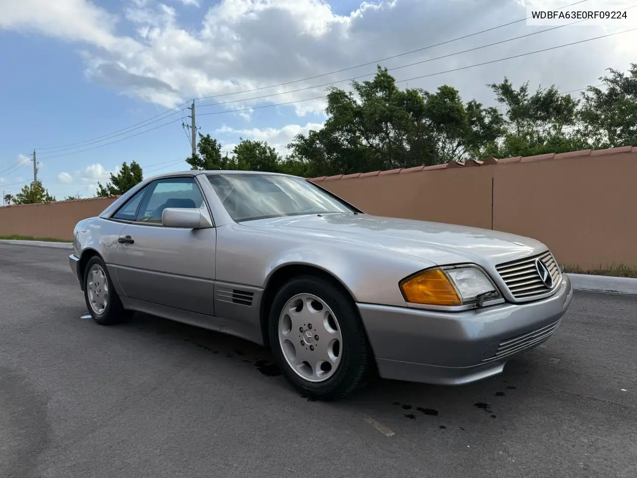 1994 Mercedes-Benz Sl 320 VIN: WDBFA63E0RF09224 Lot: 58923925