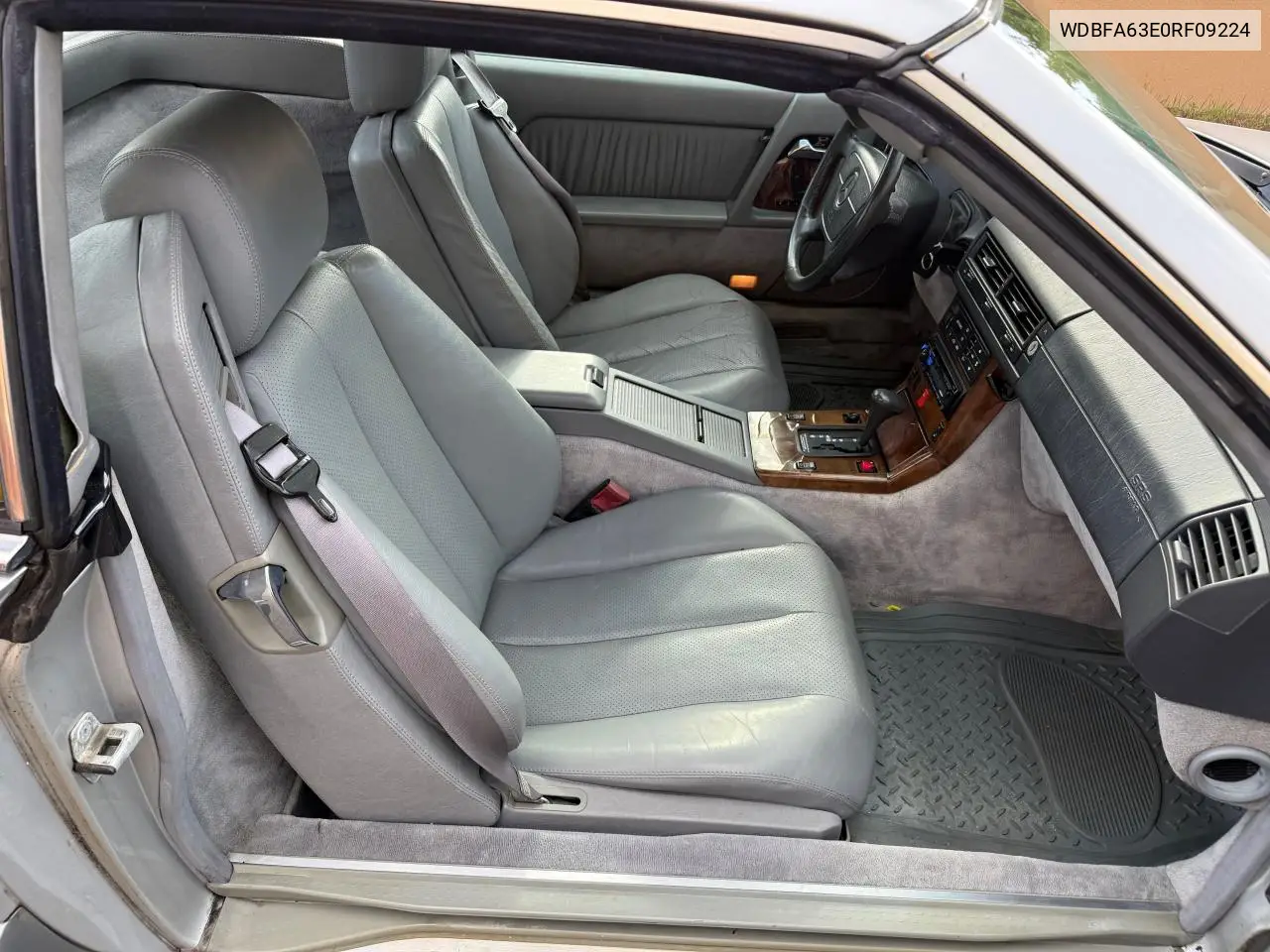 1994 Mercedes-Benz Sl 320 VIN: WDBFA63E0RF09224 Lot: 58923925