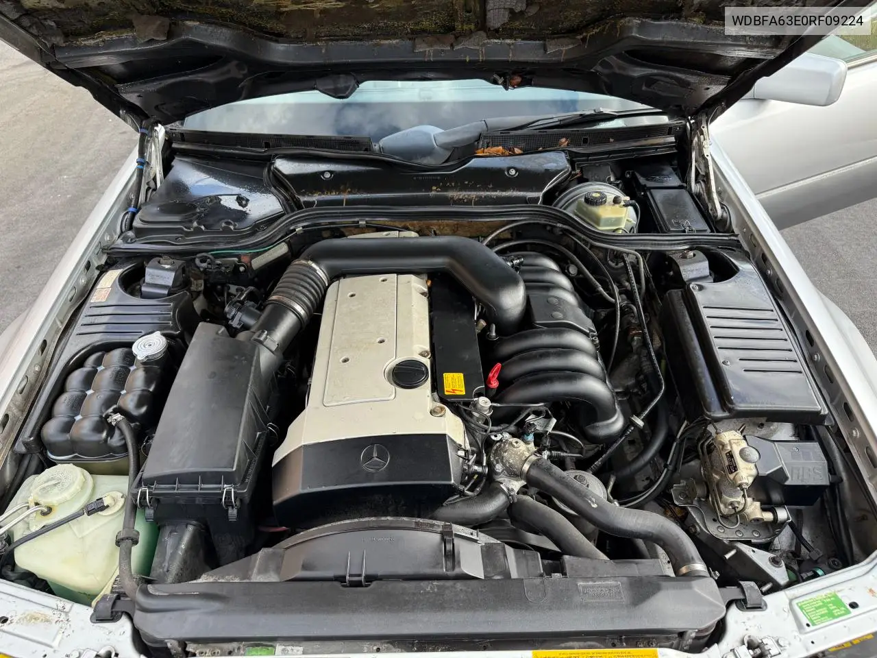 1994 Mercedes-Benz Sl 320 VIN: WDBFA63E0RF09224 Lot: 58923925
