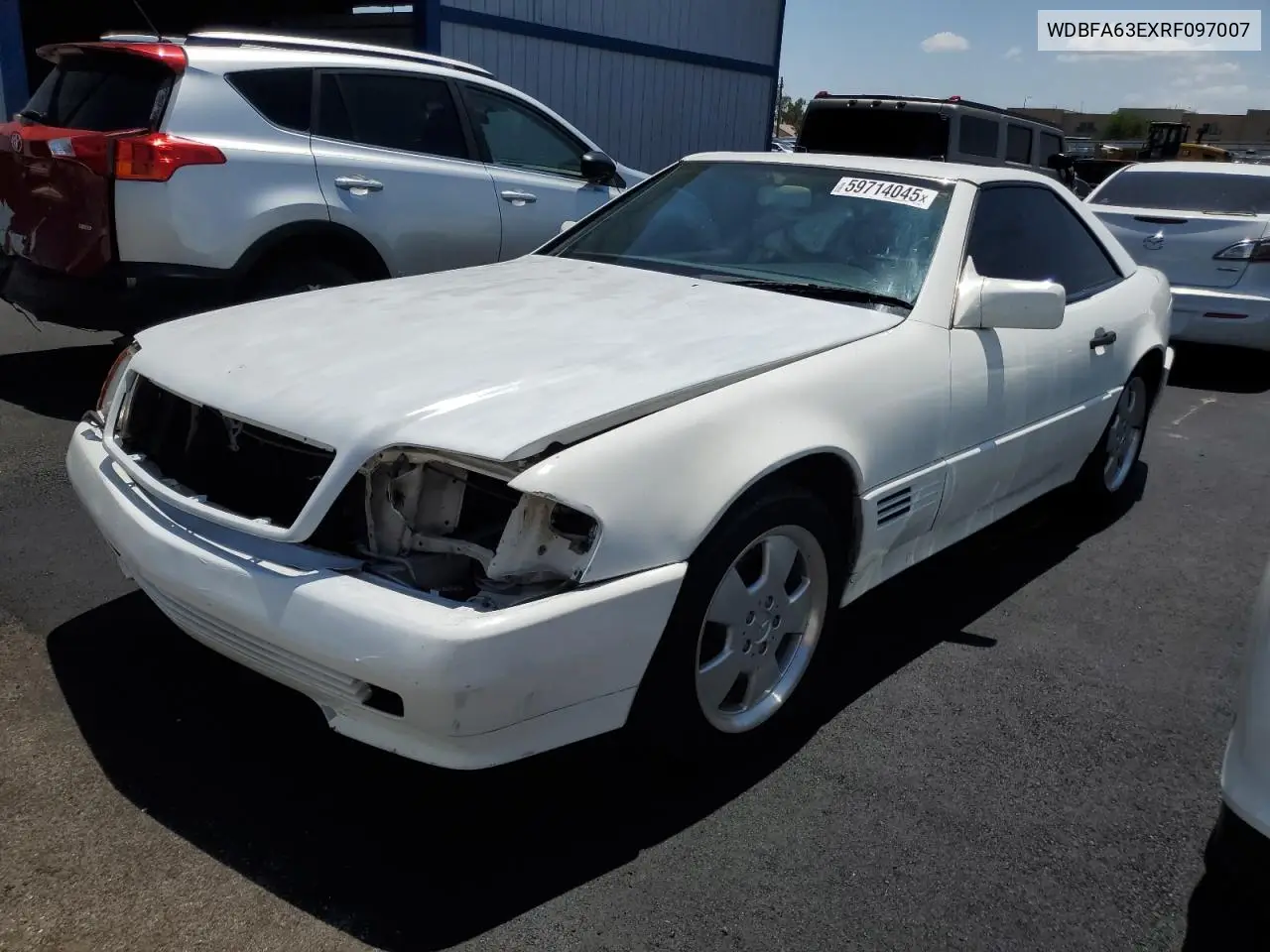 1994 Mercedes-Benz Sl 320 VIN: WDBFA63EXRF097007 Lot: 59714045