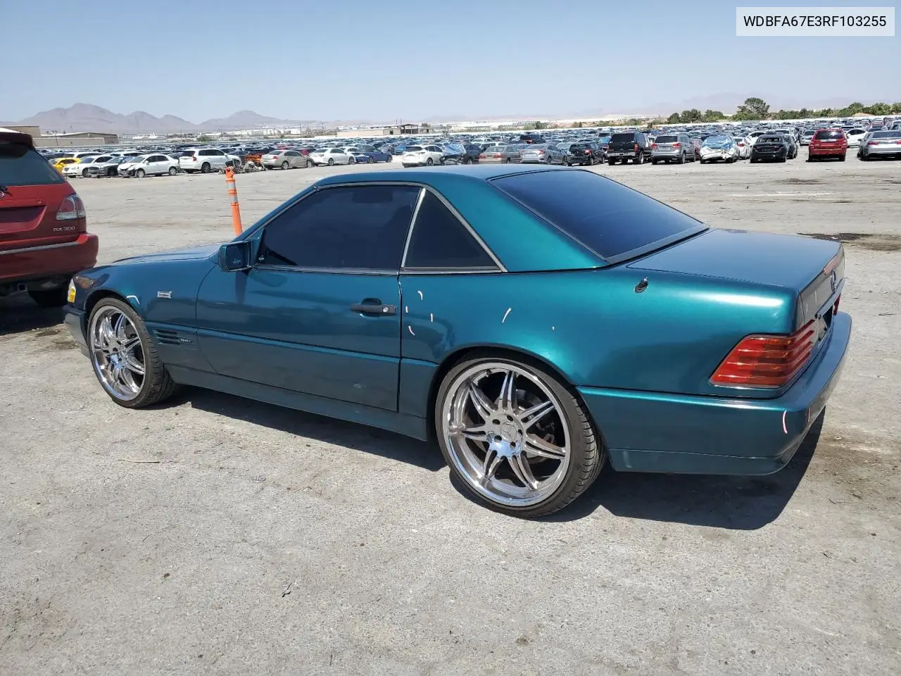 1994 Mercedes-Benz Sl 500 VIN: WDBFA67E3RF103255 Lot: 63043465
