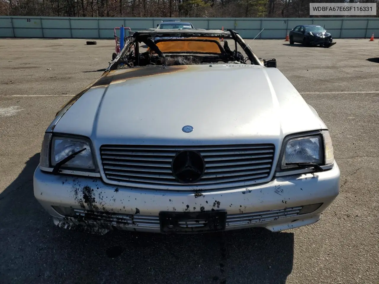 1995 Mercedes-Benz Sl 500 VIN: WDBFA67E6SF116331 Lot: 50036995