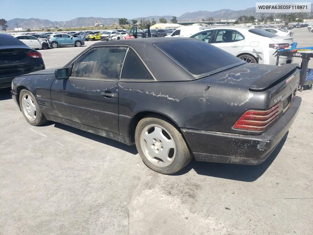 1995 Mercedes-Benz Sl 320 VIN: WDBFA63E0SF118971 Lot: 50447275