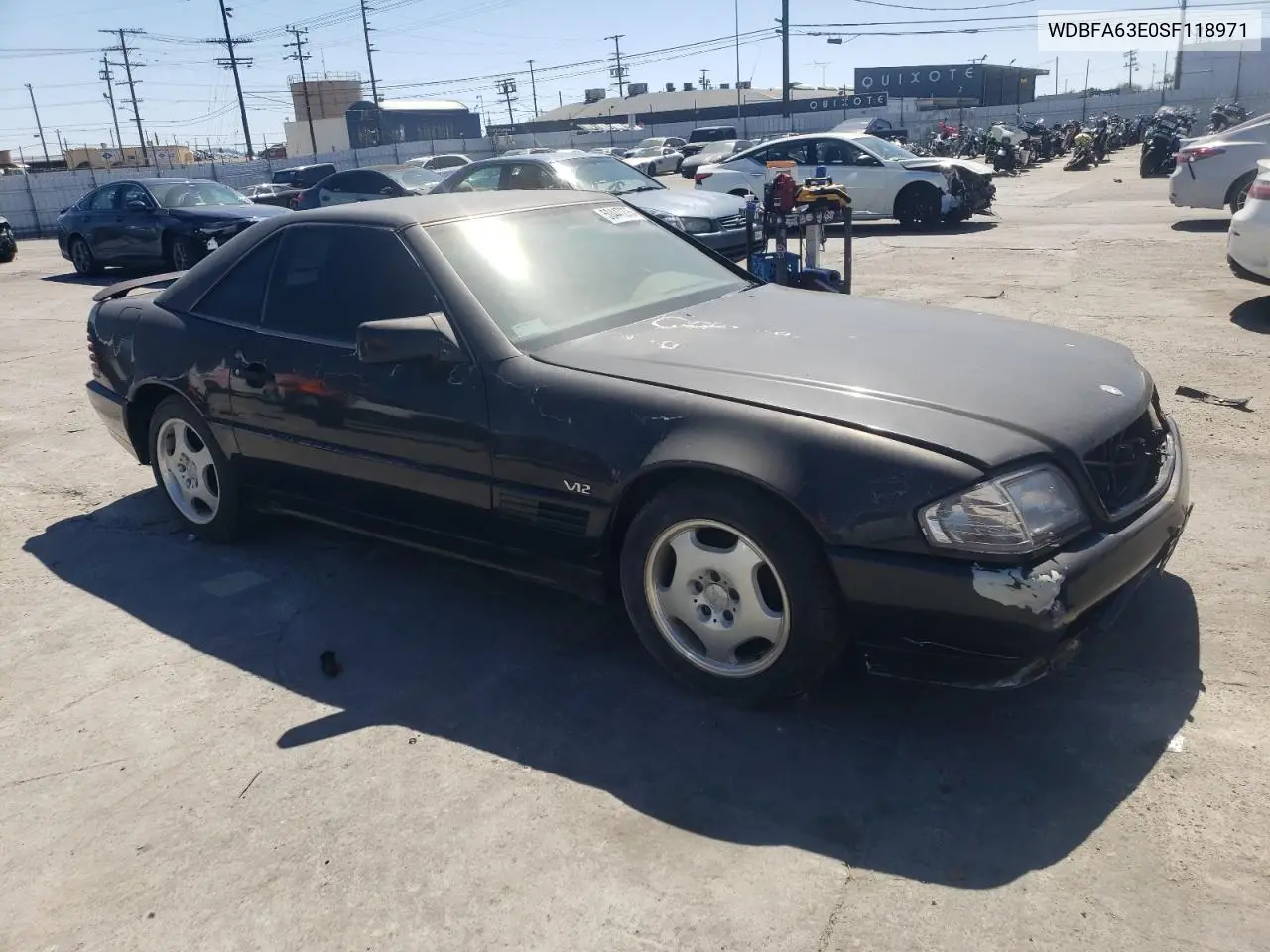 1995 Mercedes-Benz Sl 320 VIN: WDBFA63E0SF118971 Lot: 50447275