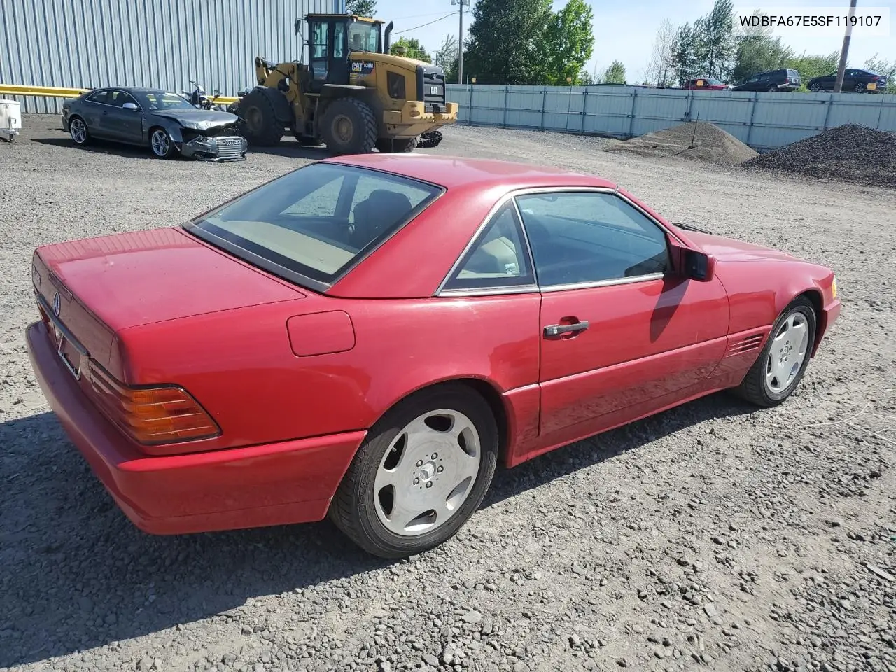 1995 Mercedes-Benz Sl 500 VIN: WDBFA67E5SF119107 Lot: 60165755