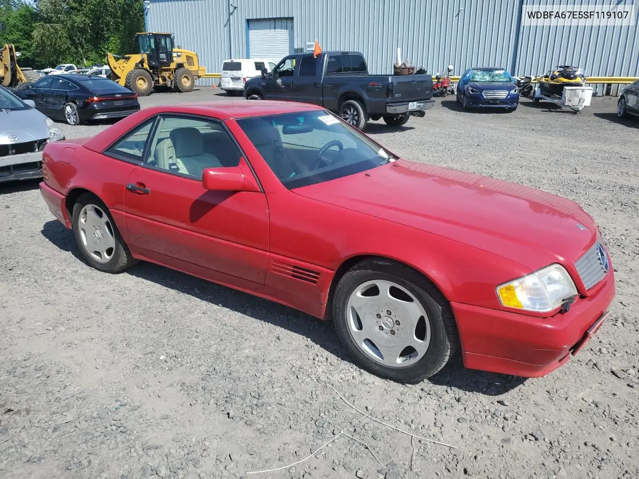 1995 Mercedes-Benz Sl 500 VIN: WDBFA67E5SF119107 Lot: 60165755