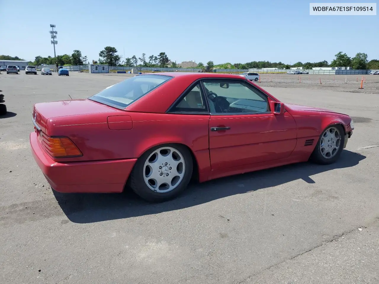 1995 Mercedes-Benz Sl 500 VIN: WDBFA67E1SF109514 Lot: 60538225