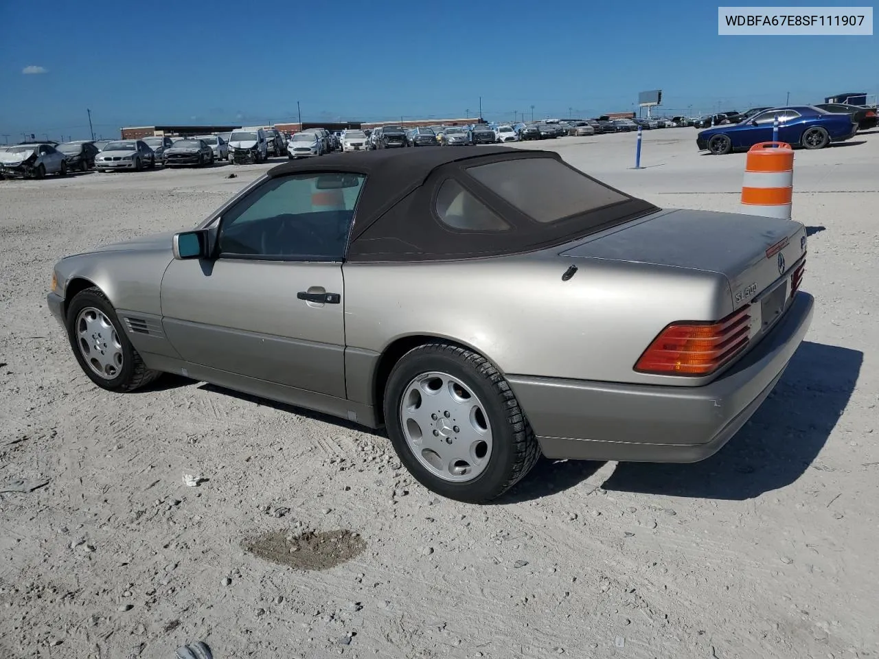 1995 Mercedes-Benz Sl 500 VIN: WDBFA67E8SF111907 Lot: 68534684