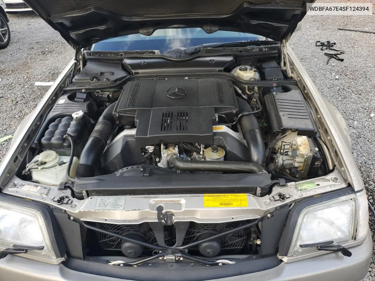 1995 Mercedes-Benz Sl 500 VIN: WDBFA67E4SF124394 Lot: 83029244