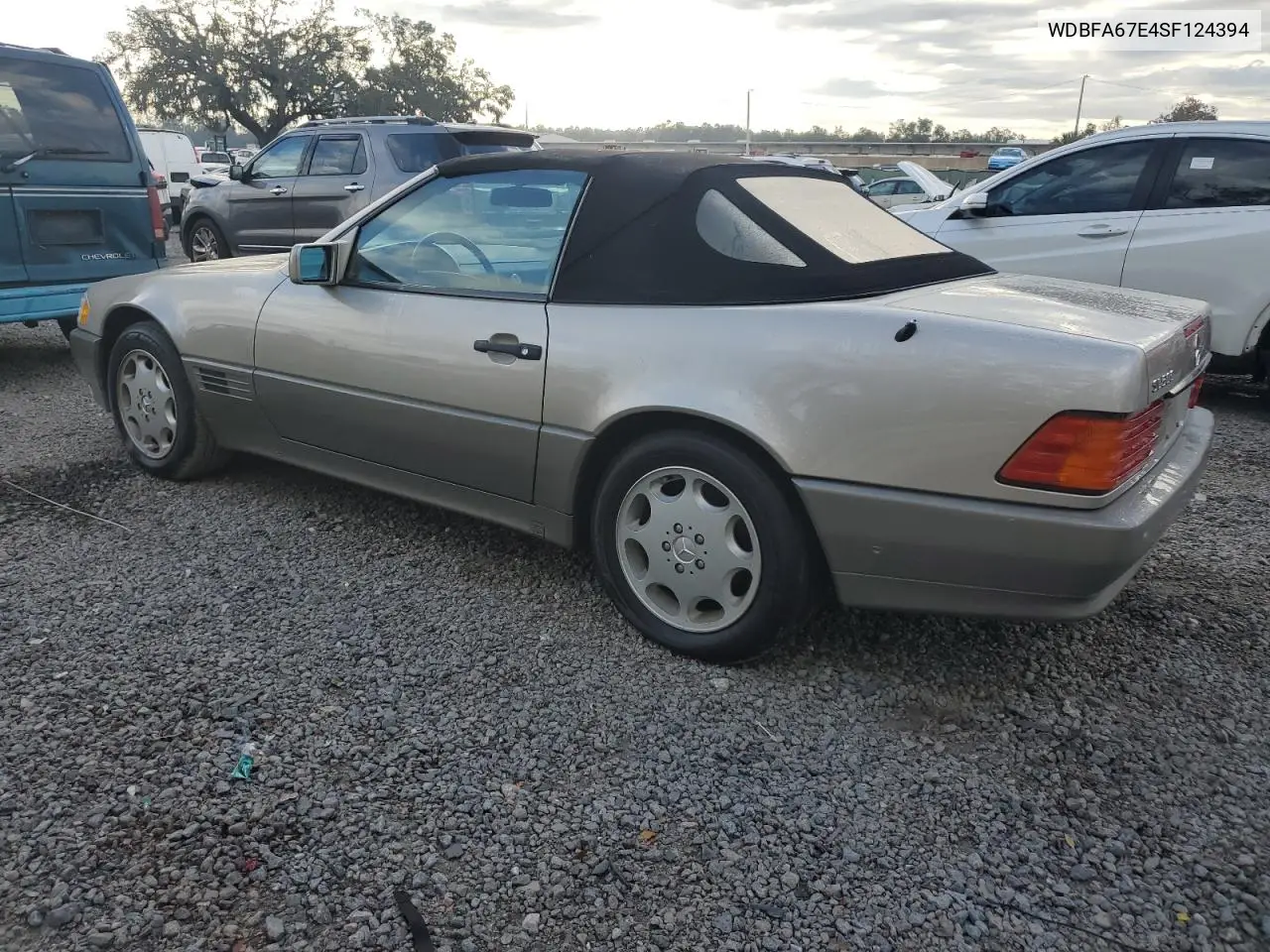 1995 Mercedes-Benz Sl 500 VIN: WDBFA67E4SF124394 Lot: 83029244