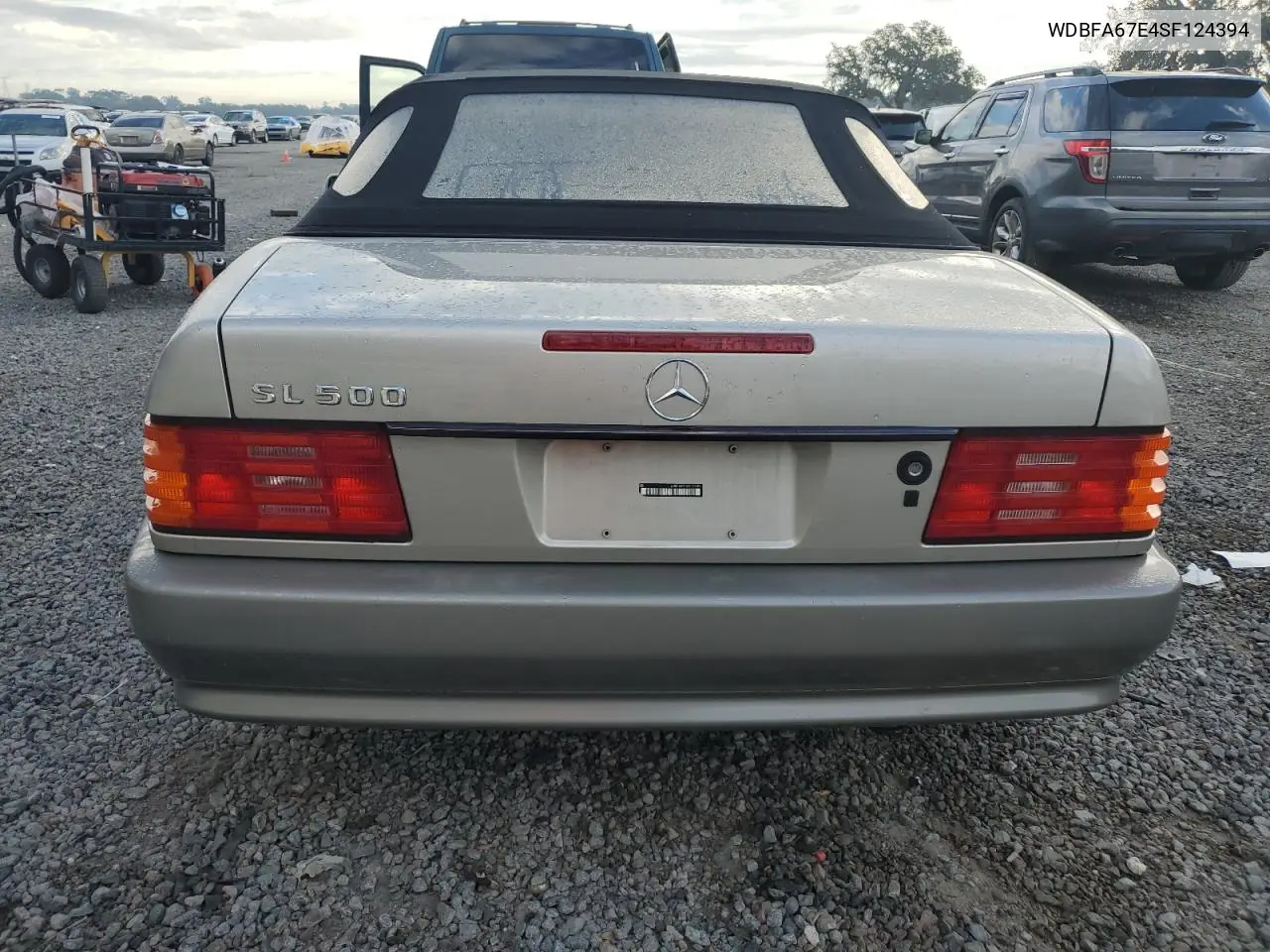 1995 Mercedes-Benz Sl 500 VIN: WDBFA67E4SF124394 Lot: 83029244