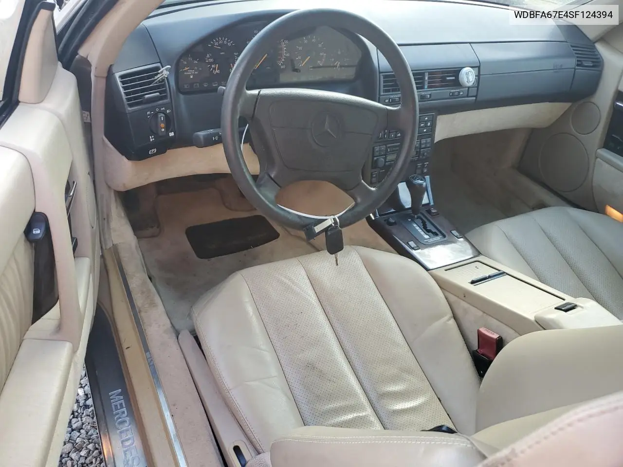 1995 Mercedes-Benz Sl 500 VIN: WDBFA67E4SF124394 Lot: 83029244