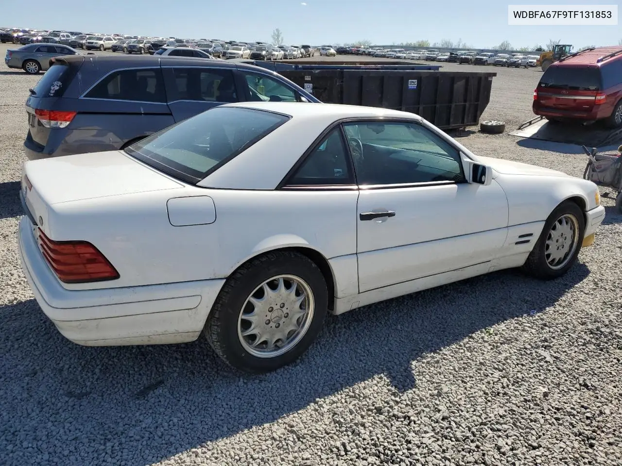 1996 Mercedes-Benz Sl 500 VIN: WDBFA67F9TF131853 Lot: 53139405