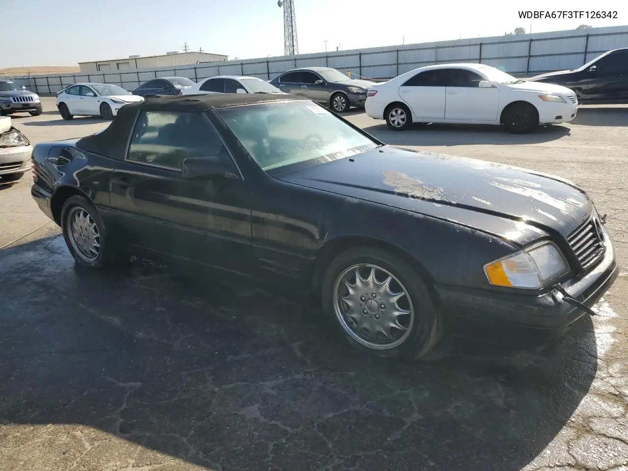 1996 Mercedes-Benz Sl 500 VIN: WDBFA67F3TF126342 Lot: 55668115