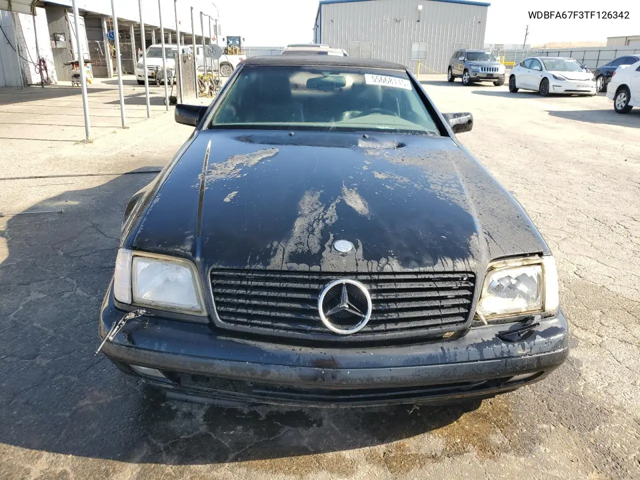 1996 Mercedes-Benz Sl 500 VIN: WDBFA67F3TF126342 Lot: 55668115