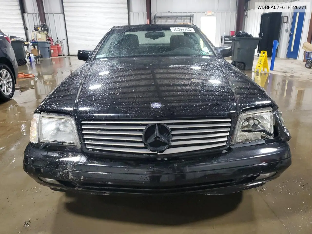 1996 Mercedes-Benz Sl 500 VIN: WDBFA67F6TF126271 Lot: 56389765