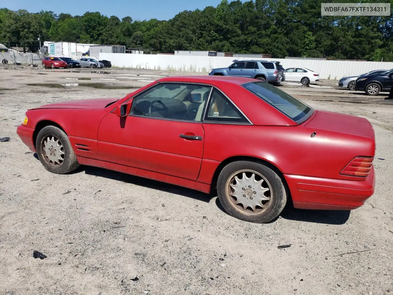 1996 Mercedes-Benz Sl 500 VIN: WDBFA67FXTF134311 Lot: 60843165