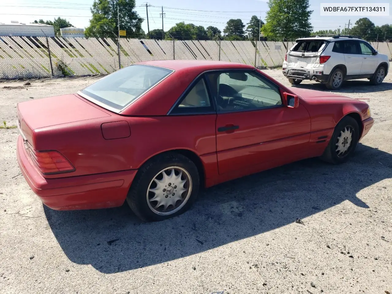 1996 Mercedes-Benz Sl 500 VIN: WDBFA67FXTF134311 Lot: 60843165