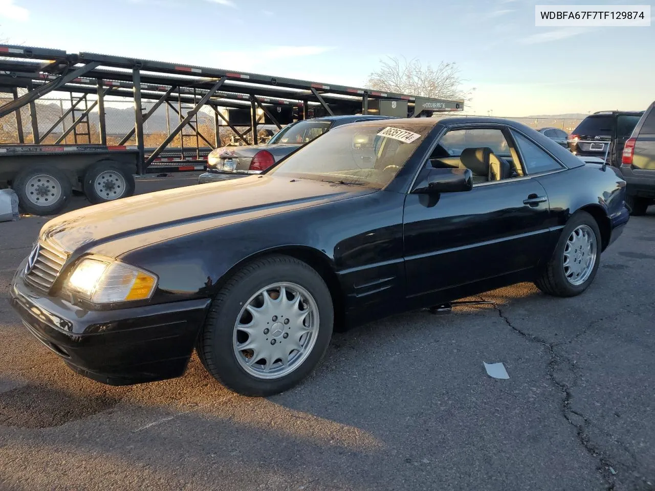 1996 Mercedes-Benz Sl 500 VIN: WDBFA67F7TF129874 Lot: 86351774