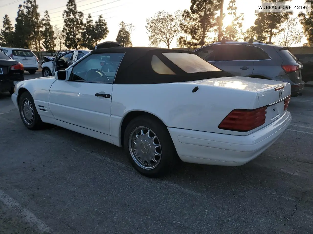 1997 Mercedes-Benz Sl 320 VIN: WDBFA63F5VF143197 Lot: 45003735
