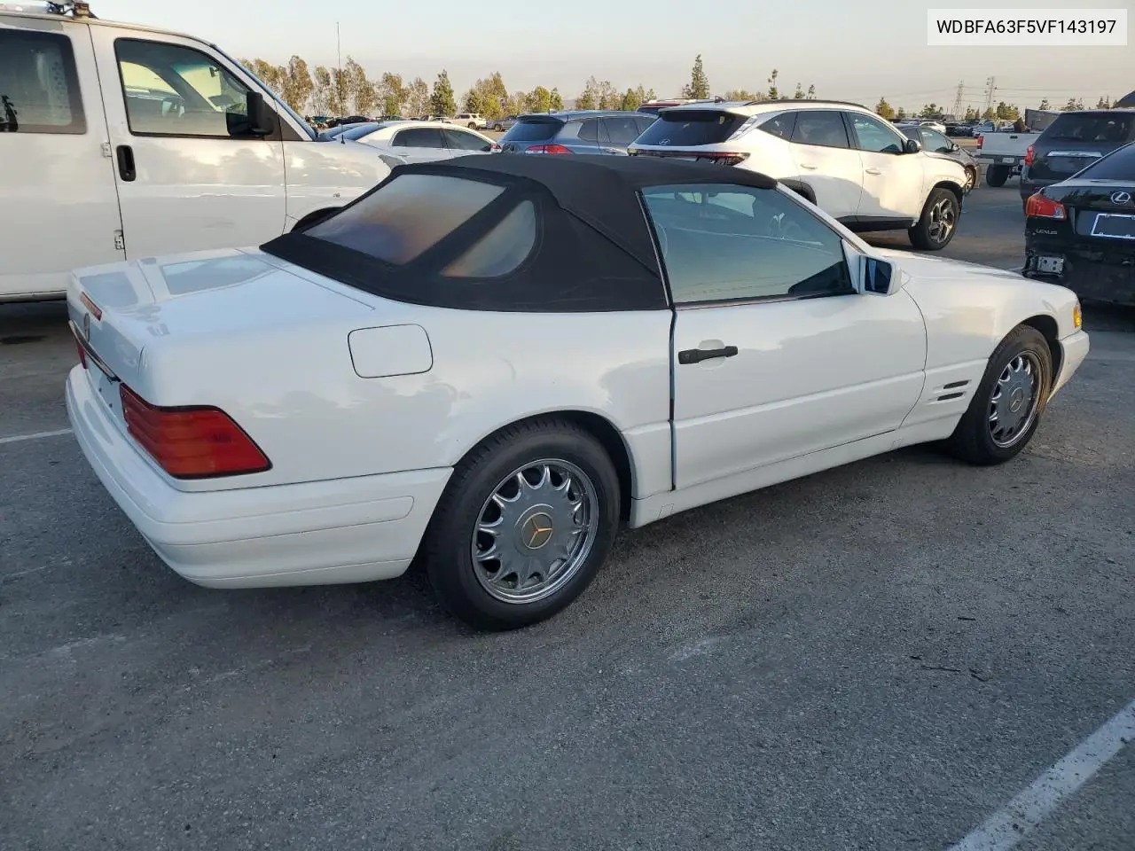 1997 Mercedes-Benz Sl 320 VIN: WDBFA63F5VF143197 Lot: 45003735