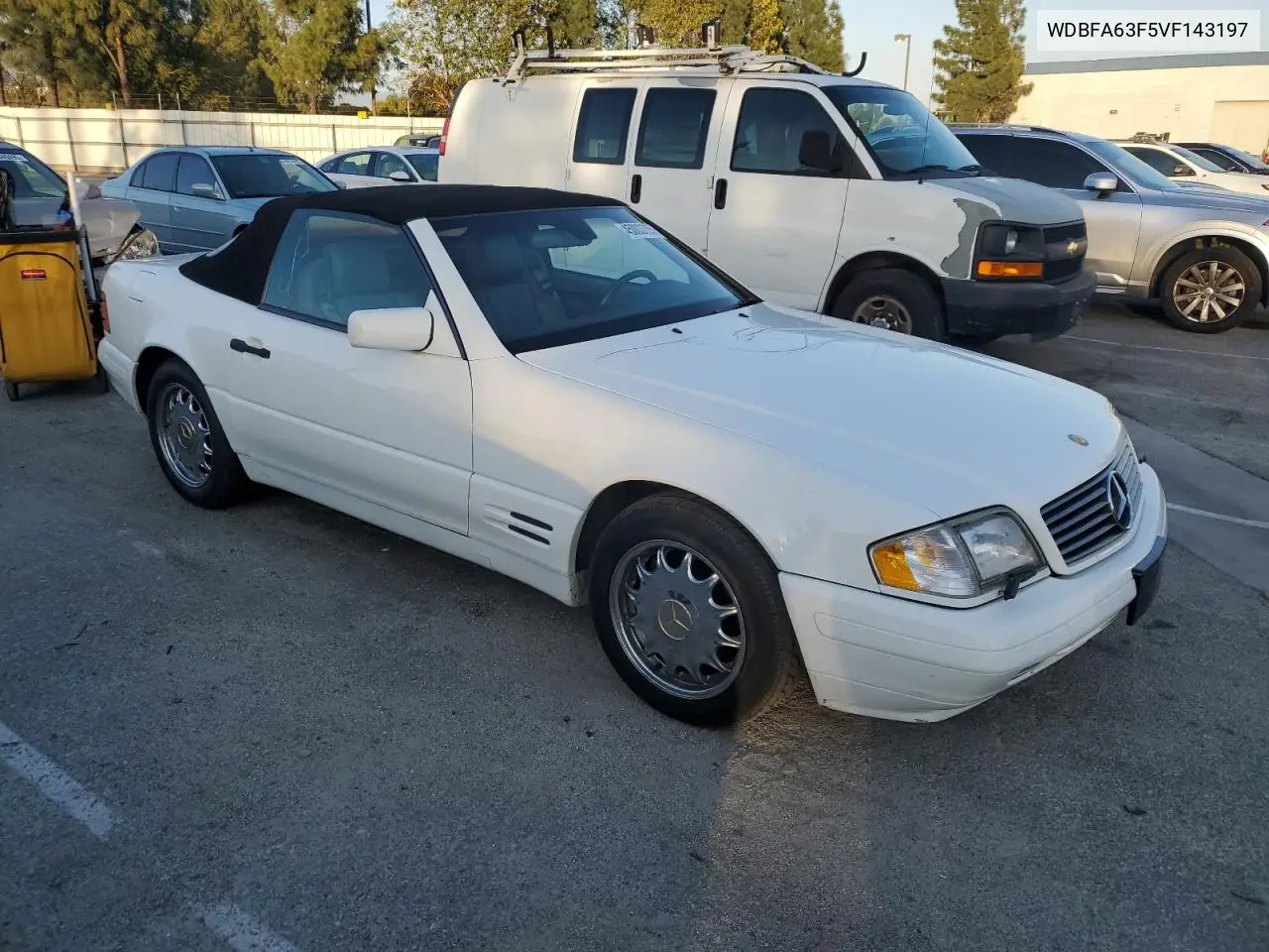 1997 Mercedes-Benz Sl 320 VIN: WDBFA63F5VF143197 Lot: 45003735