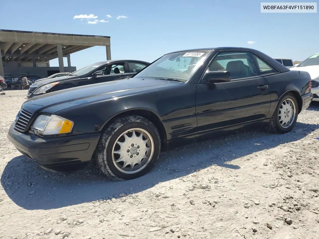1997 Mercedes-Benz Sl 320 VIN: WDBFA63F4VF151890 Lot: 53715385
