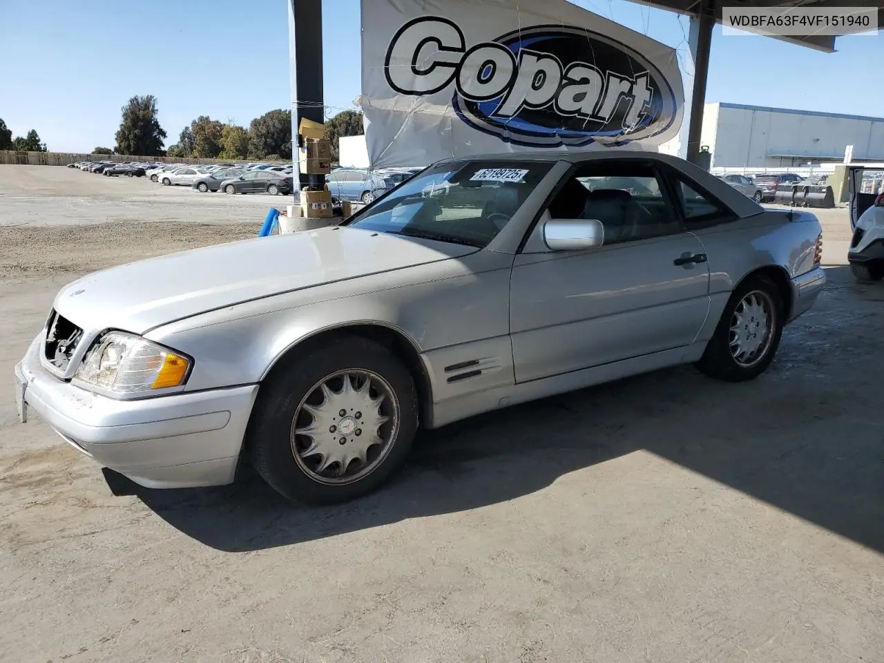 1997 Mercedes-Benz Sl 320 VIN: WDBFA63F4VF151940 Lot: 62199725