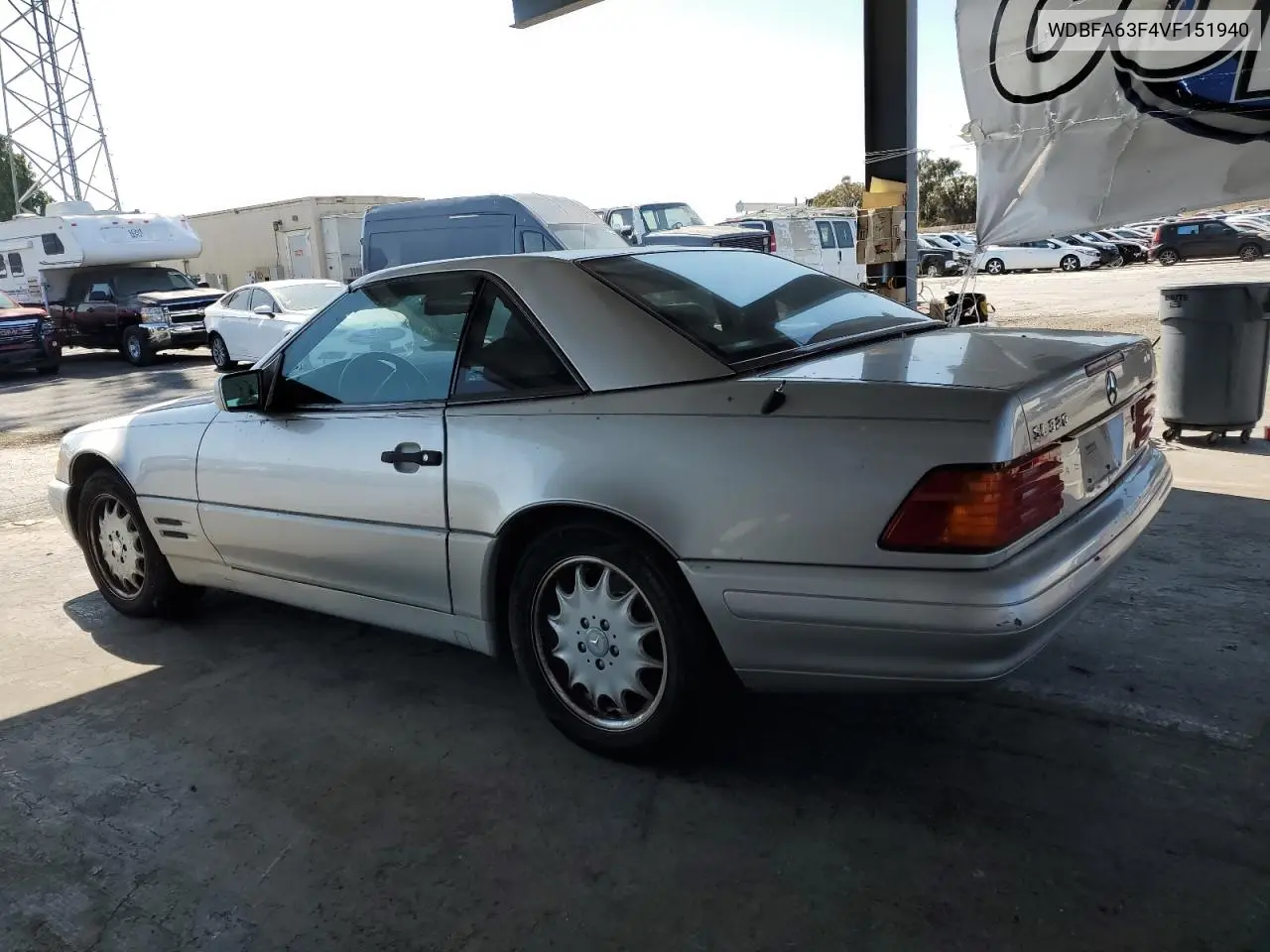 1997 Mercedes-Benz Sl 320 VIN: WDBFA63F4VF151940 Lot: 62199725
